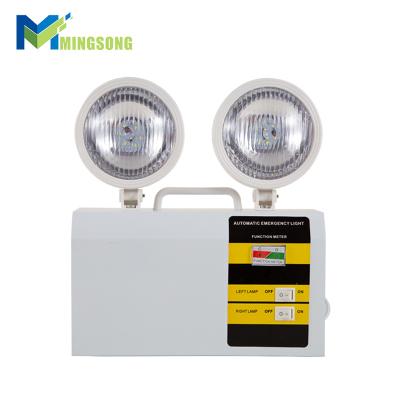 China Emergency CE ROHS Factory Price Auto Twin Heads Led Emergency Light for sale