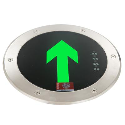 China IP54 Evacuation Factory Price Exit Sign Direction Arrow Underground Emergency Light Indicated Direction for sale