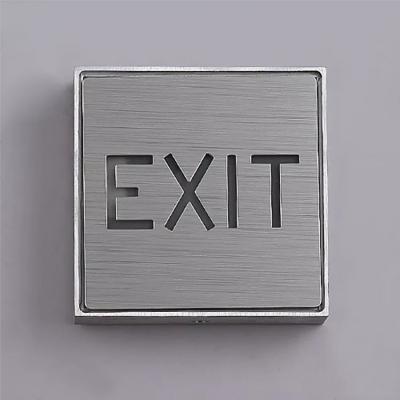 China Iluminum factory price aluminum exit sign wifi sign restaurant hotel LED sign high end light for sale