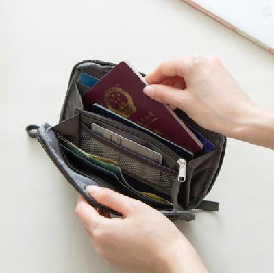 China Wholesale Fashion Travel Wallet Document Organizer Bag Family Passport Holder for sale