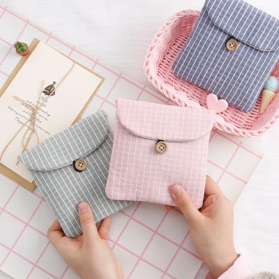 China New Hygiene Viable Mini Bag Storage Bags Portable Pouch Girls Feminine Organizer Case Bag Holder Purse Pad Pad Sanitary Napkin for sale