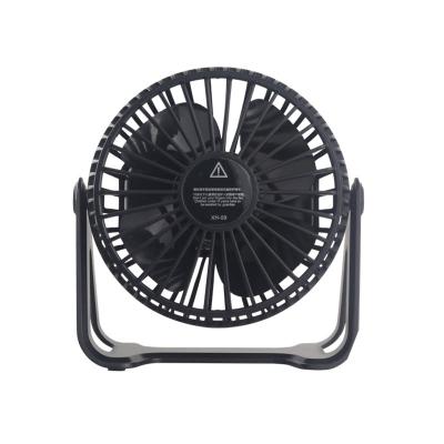 China With Led Light USB Charging Electric Fan Dormitory Desktop Mini Fan, 3 Speed ​​Control for sale