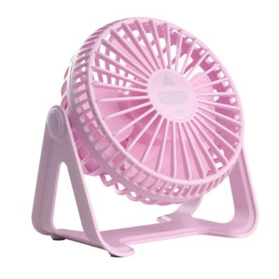 China With Led Light USB Charging Electric Fan Dormitory Desk 3 Speed ​​Control Mini Fan Desk Table Fan For Office for sale