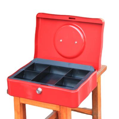 China Home Security For Cash / Coins / Checks Large Cash Box With Lock for sale