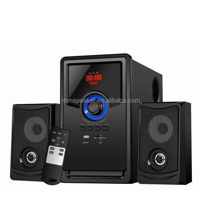 China Mini System RHM 2.1 Home Theater Multimedia Speaker With USB FM Radio for sale