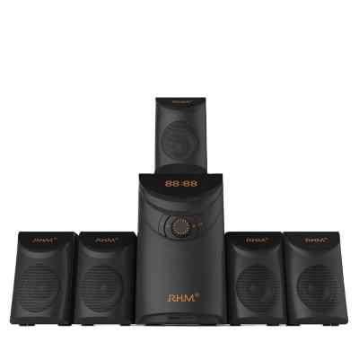 China No Custom Home Theater System 5.1 Theater Speaker With FM / BT / SD / USB / Remote Control for sale