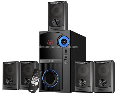 China Mini System RHM Home Theater 5.1 Channel Multimedia Speaker with usb fm for home for sale