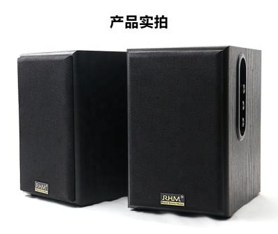 China Aux speaker. Nice 2.0 sound quality in/BT/FM/USB computer PC with aux speaker. entry shelf for sale