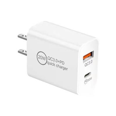 China Desktop Factory Supply PD Wall Charger 18W Universal Type C Wall Charger For Sale for sale