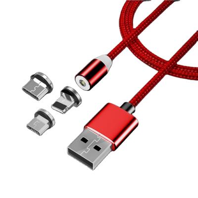 China Hot Selling 360 Rotation Magnetic High Speed ​​MP3/MP4 Player Cable With Micro USB Connector for sale