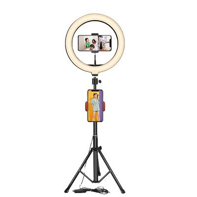 China PORTABLE Phone Ring Light With Tripod Stand Led Selfie Ring Light Makeup Youtube Tik Tok Video For Live Stream for sale