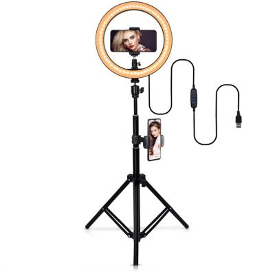 China PORTABLE Light Ring For Make Up Selfie Ring Light Phone With Stand Beauty Wholesale Selfie for sale