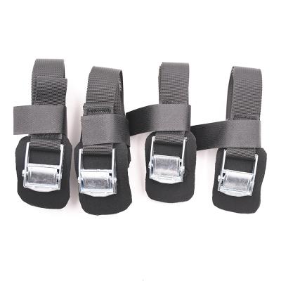 China Stainless Cam Lock OEM&ODM No Scratches Tie Down Heavy Duty Ratchet Tie Down Straps Cam Buckle Motorcycle Link Straps for sale