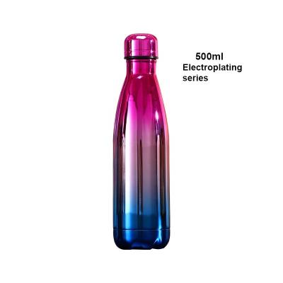 China Drinking Water Brandable Women Style Storage Gray Insulated Pink With Customized Logo Cola Waterbottle Water Bottle Kettle Insulated Bowl for sale