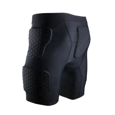 China Outdoor Activities Custom Logo Compression Guard Protective Padded Safe Shorts for sale