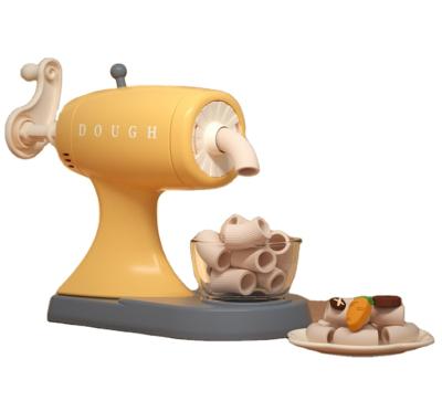 China Eco-Friendly Develop Patience Eco-Friendly Amazon The Same Ice Cream Machine Toys Dessert Maker Noodle Machine Toys for sale