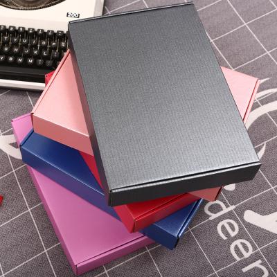 China Handmade Custom Black Cardboard Box Corrugated Box Mailer Shipping Cardboard for sale