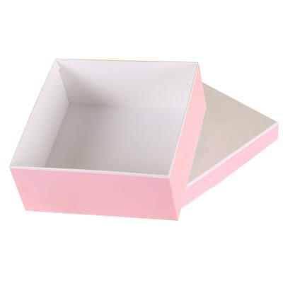 China Custom Made Private Manufacturer Aseptic Label Square Small Cardboard Gift Package Paper Box for sale