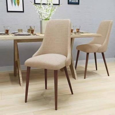 China COZY Comfortable Cushioned Chairs Design Kitchen Dining Furniture Chair Canvas Chairs For Dining Room for sale