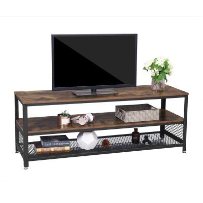 China Latest Design Wooden Top Frame Led TV (Other) Metal Adjustable Stands MDF Modern Style TV Stand And Coffee Table for sale