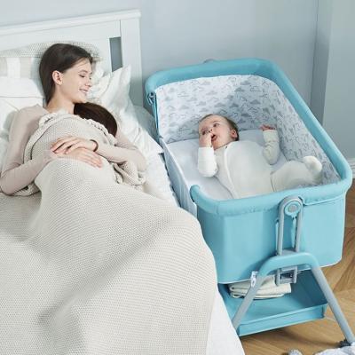 China Modern High Quality Baby Cribs Portable Foldable Cradle Crib Baby Cradle Crib Bed Crib Carry Cradle For Babies for sale