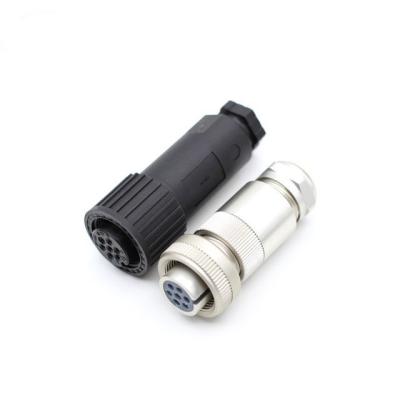 China Custom Electromechanical Hydraulic Valve Servo Valve Aviation Plug Connector MOOG Proportional Hydraulic Valve Seven-hole Plug Connector for sale