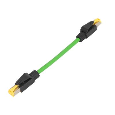 China Gold Plating RJ45 Connector Profinet Cable /EtherCat Cable Copper Waterproof /4-core Shielded Cable, Servo Cable for sale