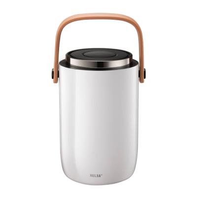 China 2100 Large Capacity Vacuum Thermos Stainless Steel Sustainable Insulated Food Jar for sale