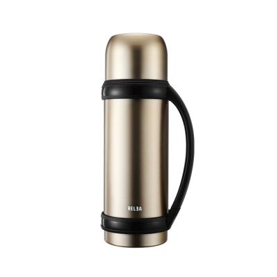 China PORTABLE Outdoor Custom Logo Design Double Wall Relea Large Capacity Thermos Sports Water Flask for sale