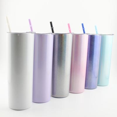 China Stainless Steel Insulated Double Wall Tumbler Sublimation Skinny Coffee Car Cups With Lid en venta