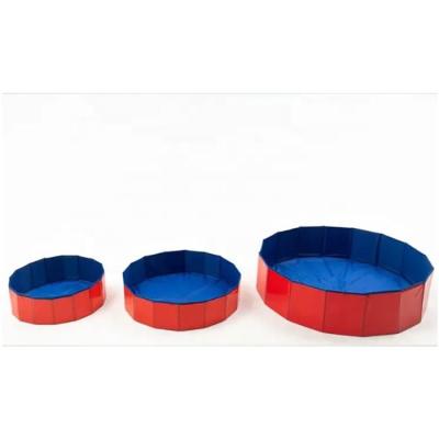 China Outdoor Small Dog Oxford Cloth Pet Toy Dog Cat Playground Swimming Pit Pool Collapsible SPA Tub for sale