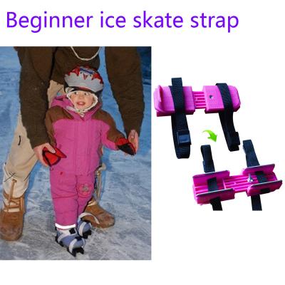 China Bob Skatestoddlers and Kids Plascit Ice Skate Double Ice Runner Skate Cold-Resistant Beginner Kid's Toddlers First Skates with Strap for sale