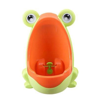 China Cute Kids Urinal Potty Cartoon Frog Toilet Baby Potty Nursery Potty Training Toddler Kids Urinal Plastic Infant for sale