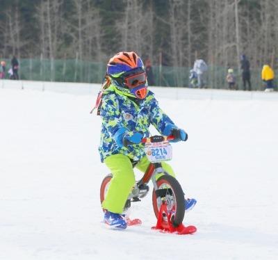 China On Snow Use Child Toy Balance Bike Winter Two Way Snow Scooter For Sale Bike Trainer for sale