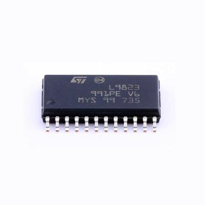 China Original E-L9823013TR SOP24 Driver IC Octal Low Side Standard Serial CTRL Good Price New IN stock for sale