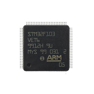 China Original STM32F103VET6 LQFP100 MCU 32BIT integrated circuit of cortex M3 512B standard flash 100pin prices good new IN stock for sale