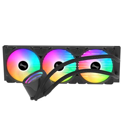 China Computer Case Customized RGB Lighting 360mm Liquid CPU Water Cooler for sale