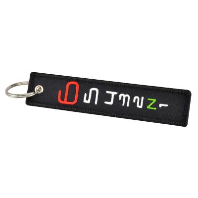 China Hot Selling Custom Embroidered Design Custom Embroidered Key Chain Key Chain With Logo Embroidered Keyring for sale