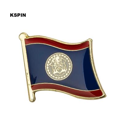 China Europe Belize Flag Badges on Pin Brooch Lapel Pins Backpack Badge Custom Logo for sale