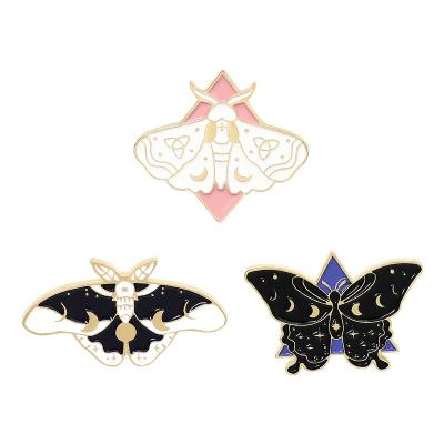 China China New Trend Custom Metal Craft Enamel Multi Color Safety Pins Apparel Badge for sale