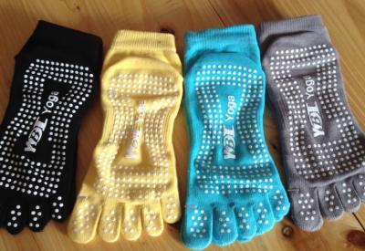 China Cotton Full Toe Grip Socks for sale