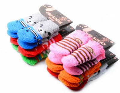 China Non Slip Pet Dog Socks for sale