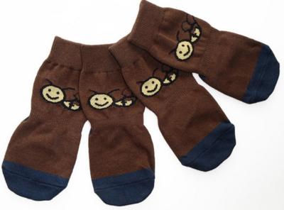 China Knitted Dog Socks Wholesale Pet Shoe Socks for sale