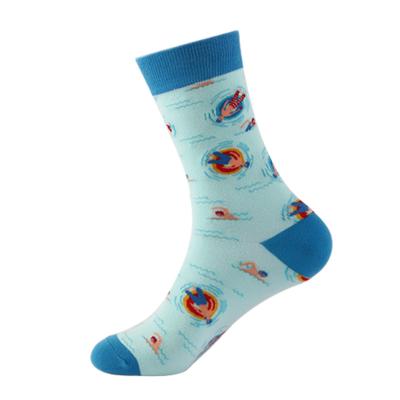 China Custom OEM Man 100 Percent Cotton Socks for sale