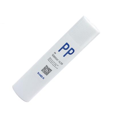 China Hotel 10 inch 1 micron pp cotton cartridge water filter for sale