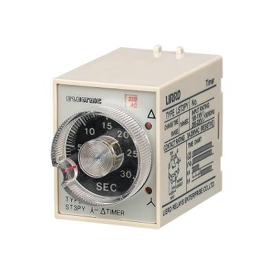 China ST3PY sealed 30 second time range 8pin 12 volt timer relay for sale