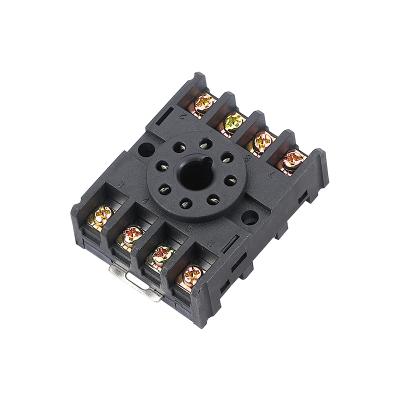 China LIRRD Miniature High Power Electromagnetic Relay Socket LPF083A Relay Socket for sale