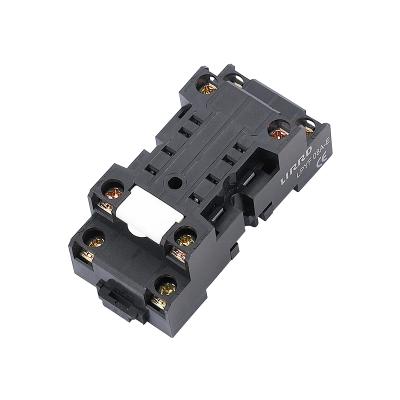 China PYF08A-E 8 Pins Din Rail Mount General Purpose Base For MY2N/HH52P Power Relay for sale