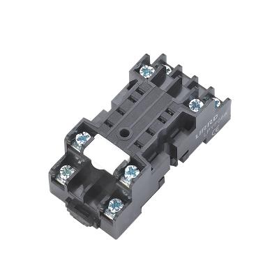 China PYF08A 8 Pins Din Rail Mount General Purpose Base For MY2N/HH52P Power Relay for sale