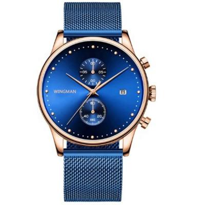 China Japan Movt Automatic Lightweight Waterproof Men's Wristwatch Fashion Tops Date Analog Quartz Watches for sale